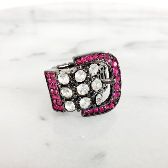 Crystal Buckle Stretch‎ Ring - Picture 8 of 10